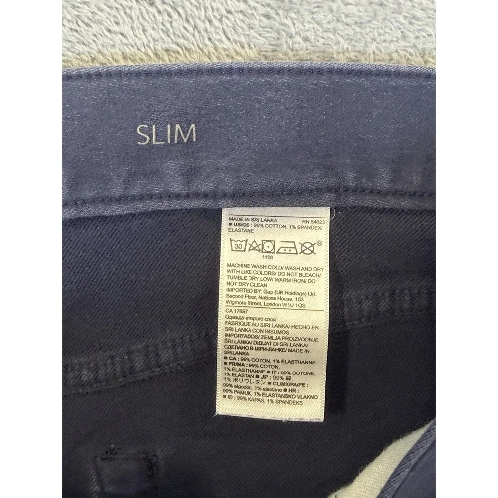Banana Republic Jeans Mens 32x32 Blue Navy Traveler Slim Fit Straight‎ Stretch